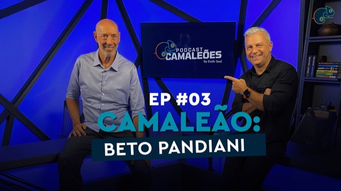 Episódio 3 do Podcast Camaleões, com Beto Pandiani